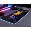 TRACER GameZone Hexy1 RGB alfombrilla para ratón y teclado, 80 x 30 x 0,4 cm, negra