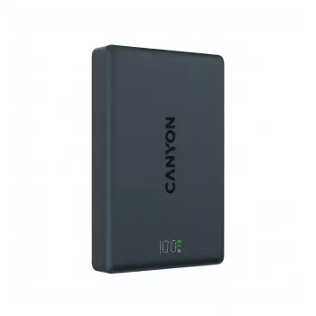 Canyon CPB511B Batería externa onPower 10.000 mAh slim Magsafe negra (CNS-CPB511B)