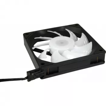 Ventilador para caja de PC INTER-TECH ES-011, 120 mm, negro, 1 ud.