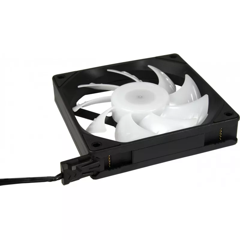 Ventilador para caja de PC INTER-TECH ES-011, 120 mm, negro, 1 ud.