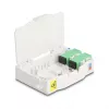 DeLOCK roseta de fibra óptica 85935 SC simplex blanco