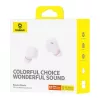 Headset Baseus Bowie E18 True Wireless Stereo (TWS) in-ear Bluetooth USB Type-C lila — llamadas y música
