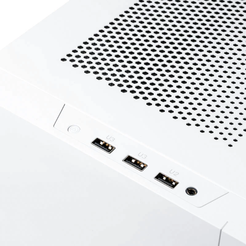 Caja Mini-ITX SilverStone SST-SG14W Sugo 14 - blanca