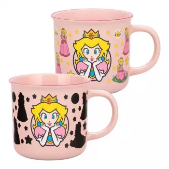 Paladone Super Mario Princess Peach taza termosensible