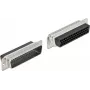 Conector macho de cable DeLOCK 66712 D-Sub HD 50 pines negro plata