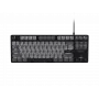 Teclado gaming NATEC Fury Kanabo K2 US blanco retroiluminado mecánico negro-gris