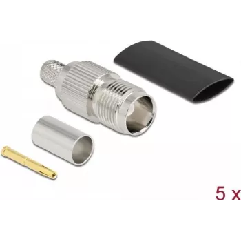 Conector hembra TNC para crimpar de RG-59 DeLOCK 90031