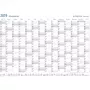 Planificador anual Staedtler Lumocolor 641 YP negro blanco 2022