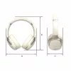 Auriculares Manta HDP1001CR Rytmo Elegance cream