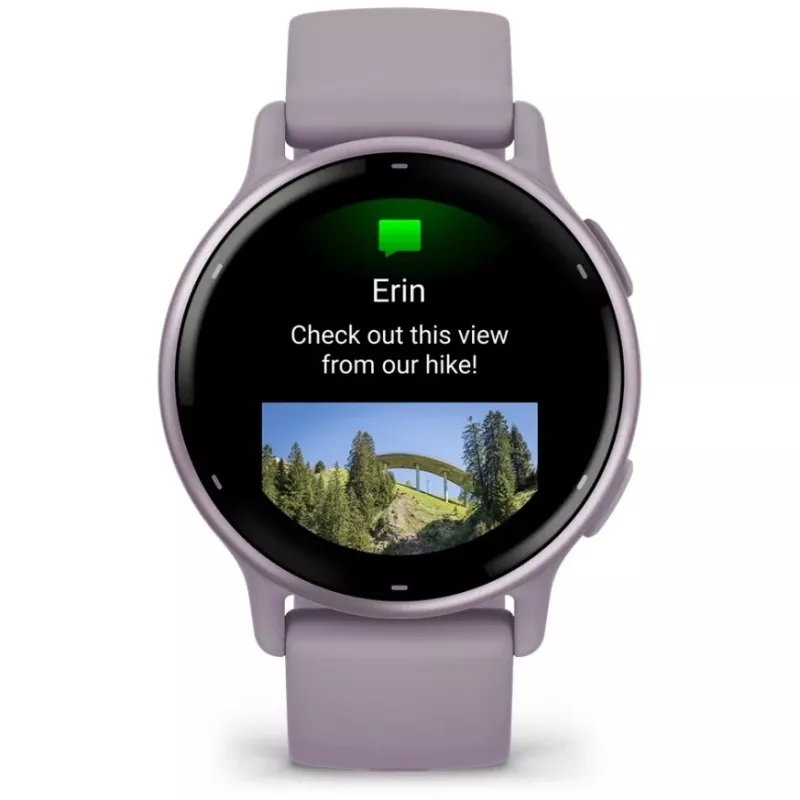 Garmin Vivoactive 5 3,05 cm (1.2) AMOLED Digital 390 x 390 píxeles Pantalla táctil Violeta Wi-Fi GPS (satélite)