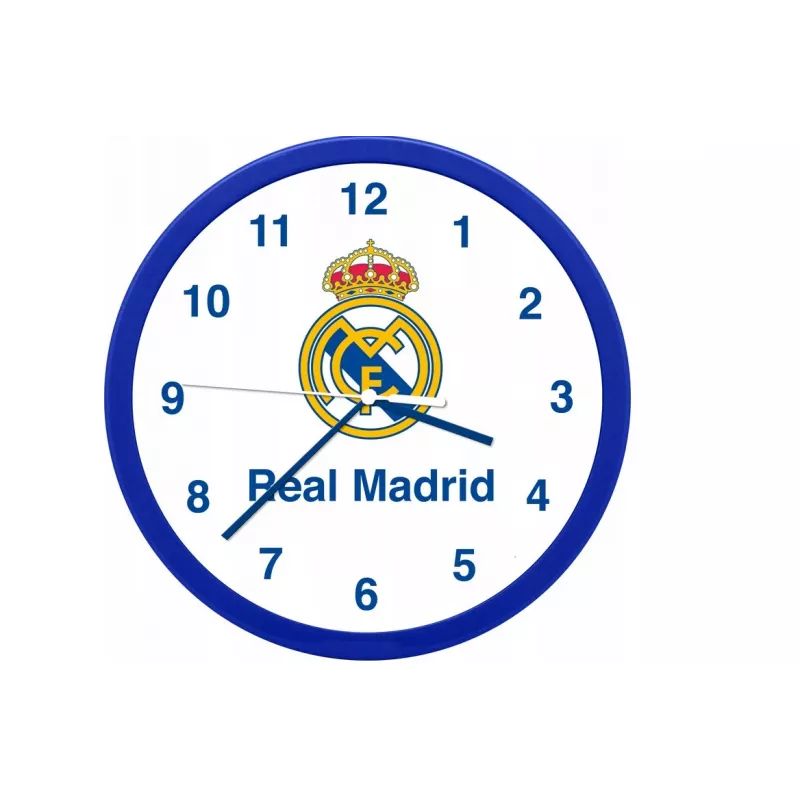 Reloj de pared Kids Euroswan Real Madryt modelo RM00001 — reloj de pared decorativo para la habitación infantil