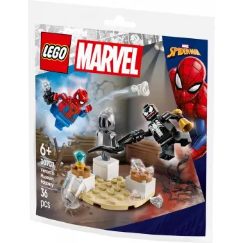 Juguete de construcción LEGO Venoms Museumsraub set Polybag 30707 – Marvel Super Heroes, pequeño set coleccionable