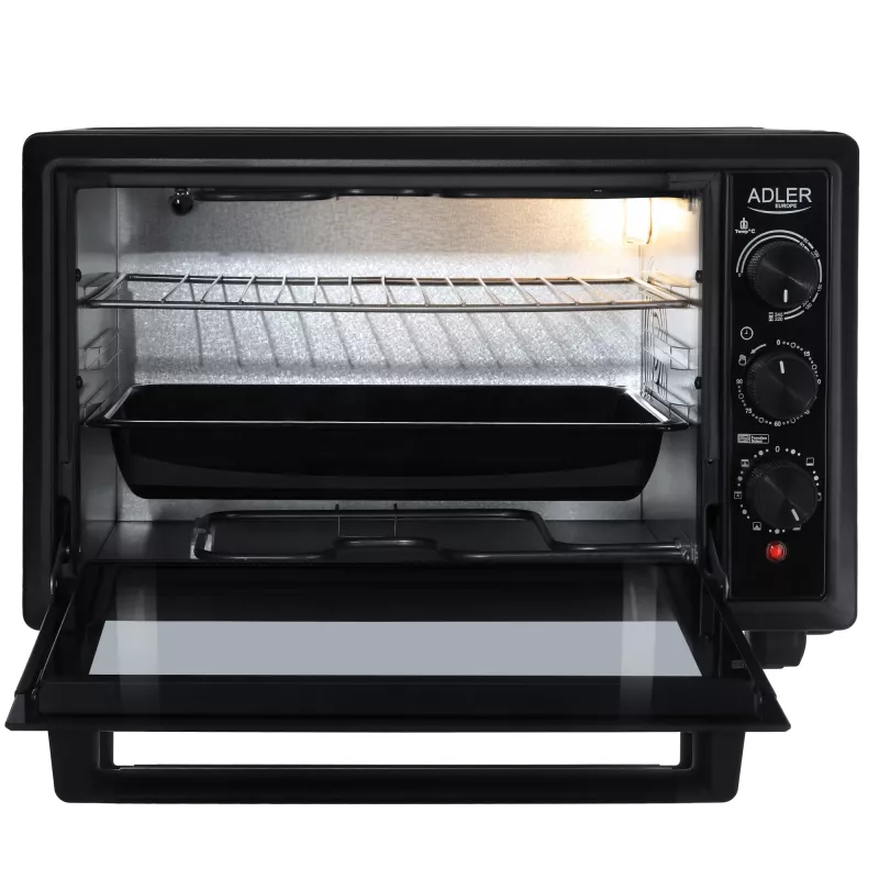 Horno eléctrico Adler AD 6023 26L 1500W Negro