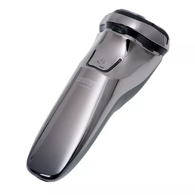 Afeitadora rotativa Camry Premium CR 2925 para hombre con recortadora, gris