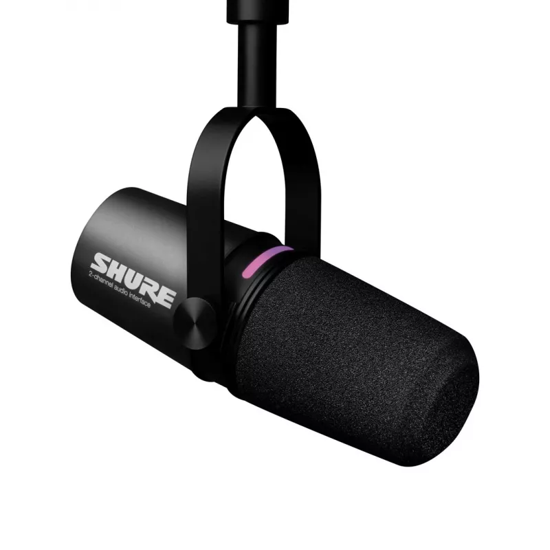 Shure MV7I - micrófono inteligente e interfaz