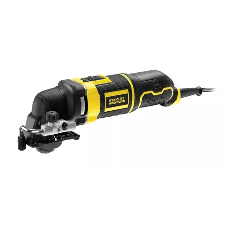 Herramienta multifunción oscilante Stanley FME650K-QS negra, amarilla