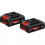 Pack de baterías Bosch Professional Expert EXBA18V-40 — 2 uds., ion-litio de 18 V, AMPShare Alliance