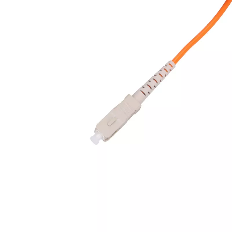 Cable de fibra óptica Extralink EX.3692 — FTTH OM2 SC‑SC, 1 m, dúplex completo, rojo