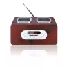 Blaupunkt PP5 - Ghettoblaster - 3 W - marrón