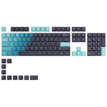 Glorious GPBT Keycaps - 114 teclas PBT, ANSI, distribución US - Celestial Ice (GLO-KC-GPBT-CI)