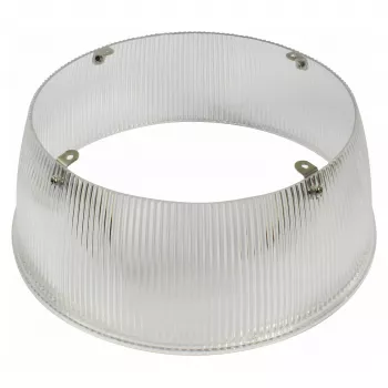 Synergy 21 LED Spot Lámpara colgante UFO Accesorio. Pantalla de lámpara transparente abierta M