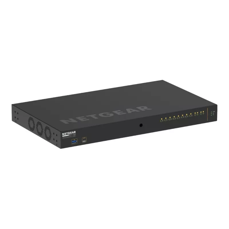 NETGEAR M4250-10G2XF-PoE++ Managed L2/L3 Gigabit Ethernet (10/100/1000) Power over Ethernet (PoE) 1U Negro