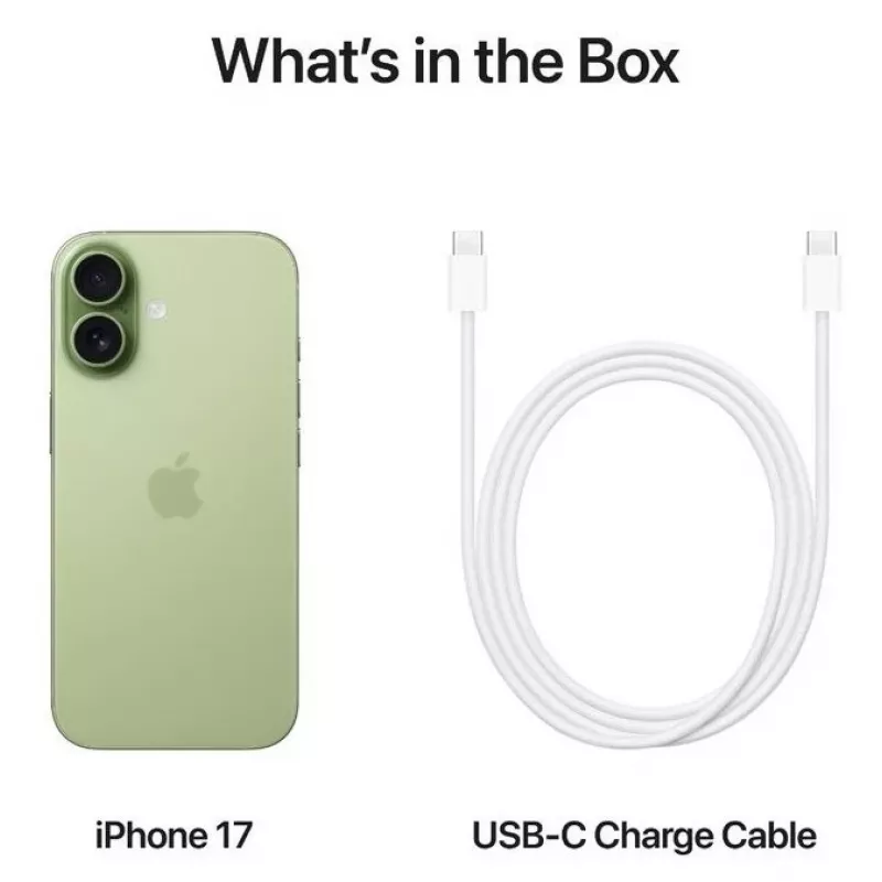 Smartphone Apple iPhone 17 256GB Sage — 256 GB de almacenamiento, color Sage