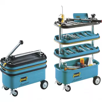 HAZET Assistent 166N - Negro - Azul - 300 kg - 350 mm - 680 mm - 965 mm - 24,5 kg