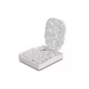 Roseta de fibra óptica DeLOCK FTTH montaje en pared 4 x SC Simplex LC Duplex blanca