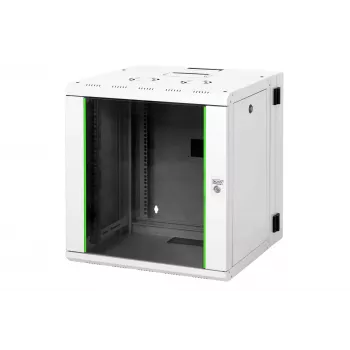Caja de montaje en pared Digitus DN-19 12-U-3 Doble dividida abatible