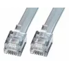 Cable de red Lindy RJ-12 M/M 5,0 m RJ-12 5 m gris