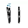 Soporte de pared para TV ESPERANZA ERW010 para 14 inch–50 inch (35,6–127 cm), inclinación 15°, VESA 75x75–200x200, carga máx. 25 kg, negro