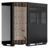 APNX V1-W-BK-v1 torre Midi negra, madera