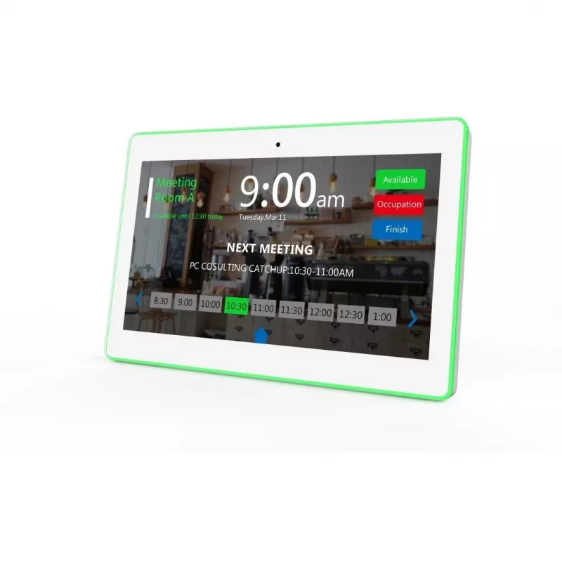 Tablet ALLNET MT15RK3399A10WPoENFC 15 pulgadas RGB LED, Android 10, NFC, PoE para salas de reuniones