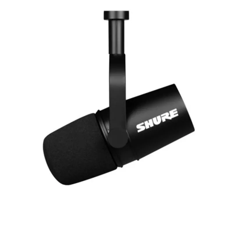Micrófono Shure MV7-X negro micrófono de estudio