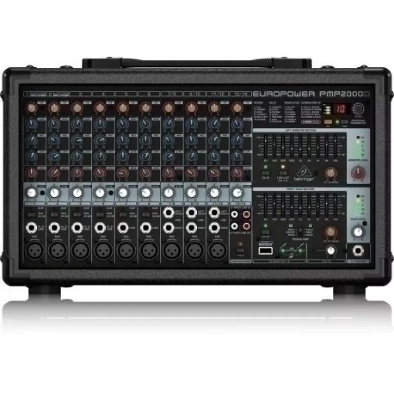 Behringer PMP2000D mesa de mezclas amplificada
