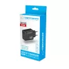 Cargador de pared Esperanza EZC107K 36W negro