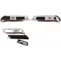Cuchillo de seguridad WEDO 78 814 con hoja trapezoidal, ambidiestro, plata/negro/rojo