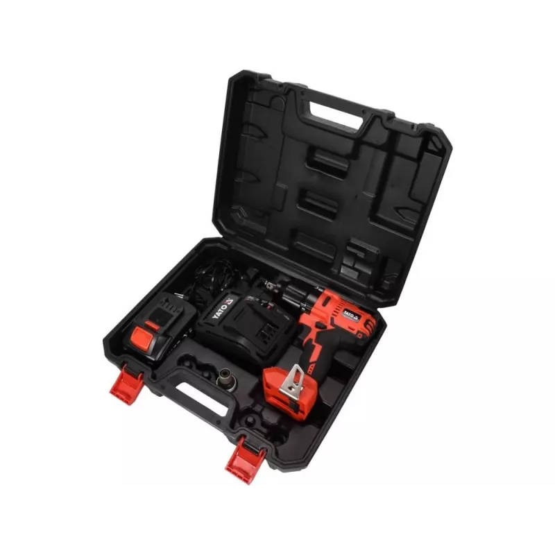 ATORNILLADOR DE IMPACTO SIN ESCOBILLAS YATO 18V LI-ION 1/2 1x3,0Ah 700Nm