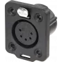 Neutrik NC5FDX-TOP conector de cable XLR negro (NC5FDX-TOP)