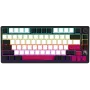 LORGAR KBP7075W teclado gaming mecánico inalámbrico 75 %, negro/rojo, EN