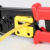 Herramienta de crimpado de cables Gembird T-WC-05, 195 mm de longitud, 53 mm de ancho, 0,36 kg, amarillo/rojo/negro
