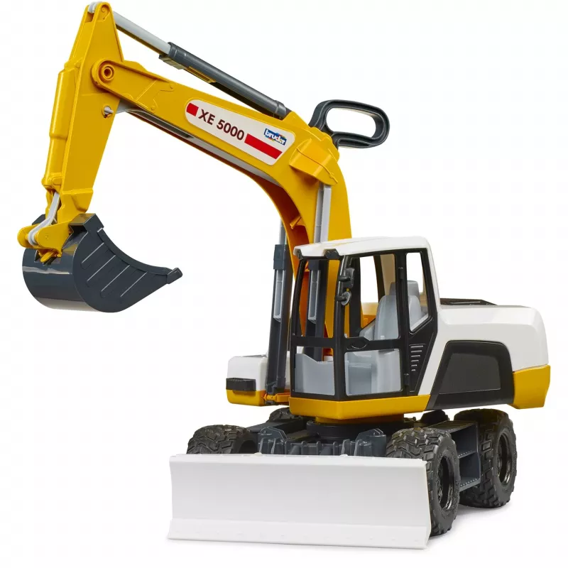 Excavadora BRUDER 03413 edad recomendada 2 años material ABS