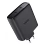 Cargador TRUST Maxo 100W 2 puertos USB-C GaN — 100 W, 2× USB-C, máx. 20 V, cable de 2 m, negro