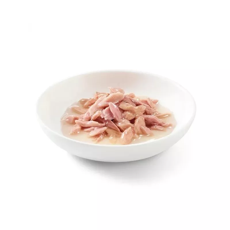 Schesir Adult comida húmeda para gatos con atún en agua de cocción, 85 g