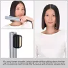 Set de estilismo BABYLISS AS6555E — tecnología Airflow, 4 niveles de calor, cable de 2,5 m, plateado/oro