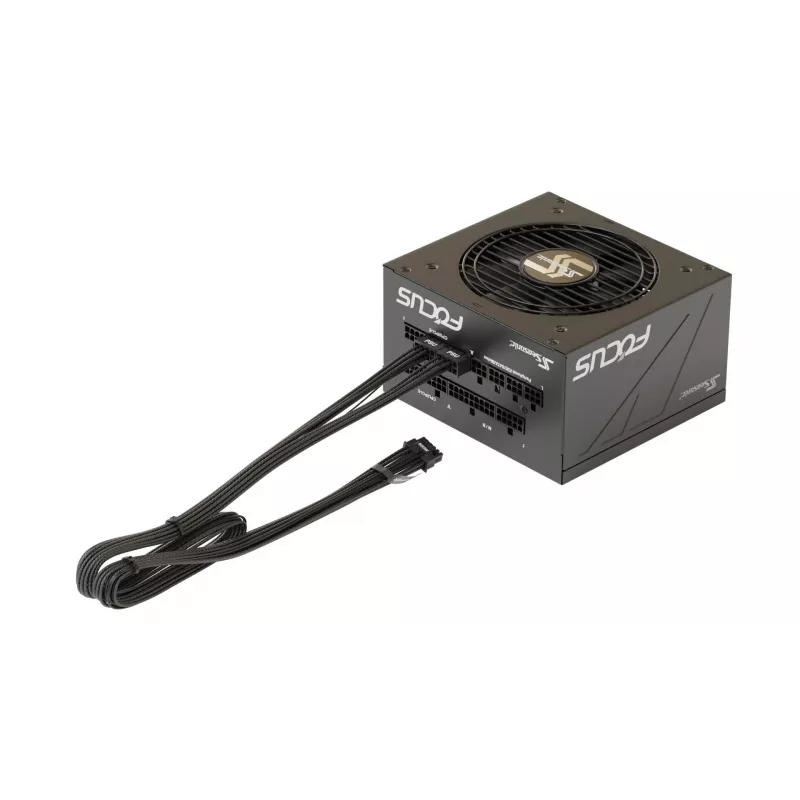 Cable adaptador SEASONIC NESE-165 12VHPWR PCIe 5.0 negro para conector de alimentación de GPU