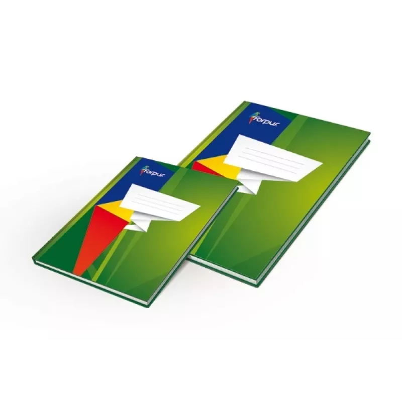 Cuaderno escolar Forpus A5/96, cuadriculado, tapa dura, cubierta mate 0722-023