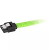 Cable SATA Sharkoon SATA 3 0,3 m 7 pines negro verde
