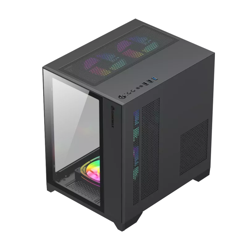 Gamemax | Caja | INFINITY MINI BK | M-ATX